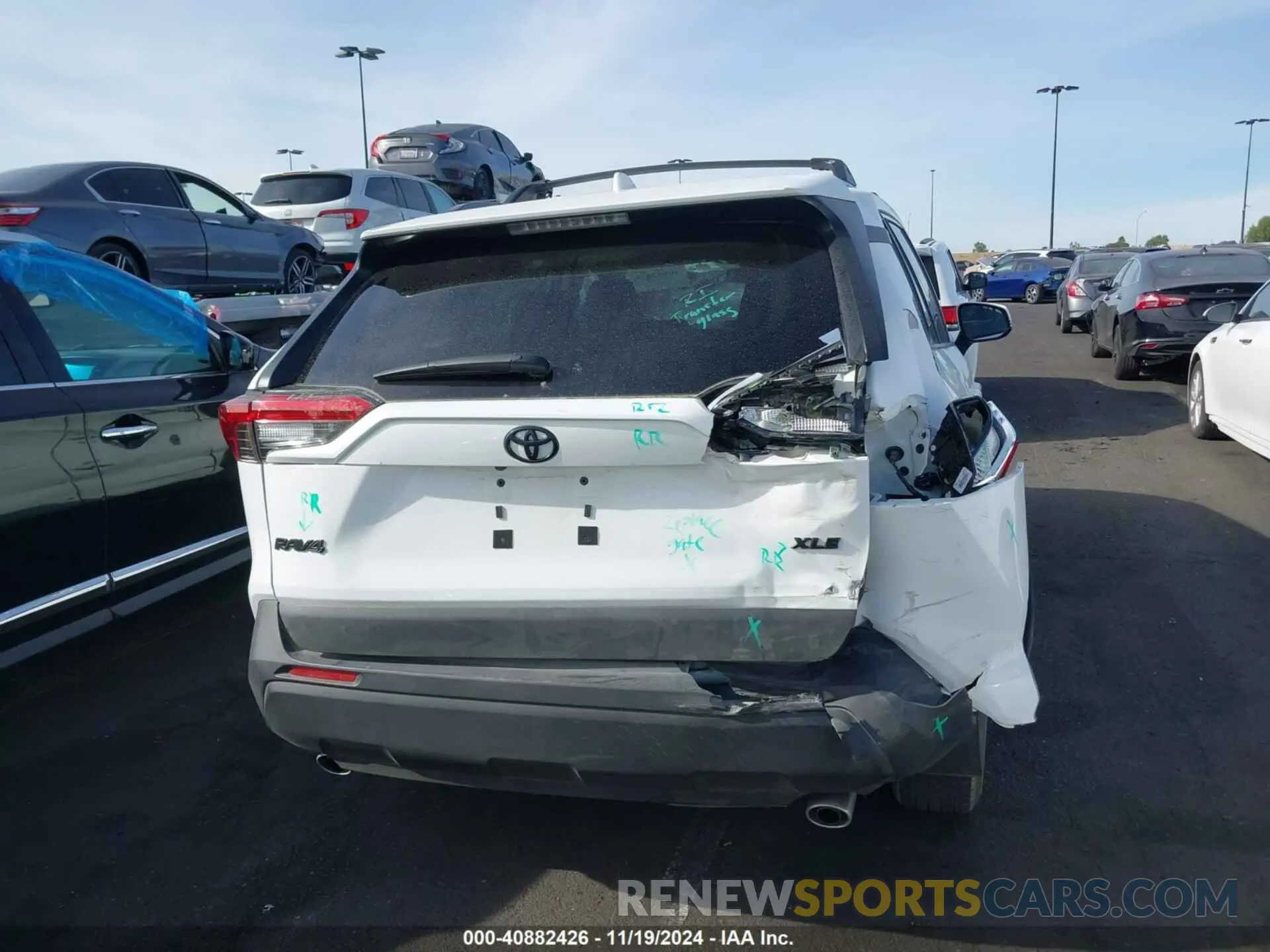 16 fotografías del automóvil dañado 2T3W1RFV7RW301212 TOYOTA RAV4 2024