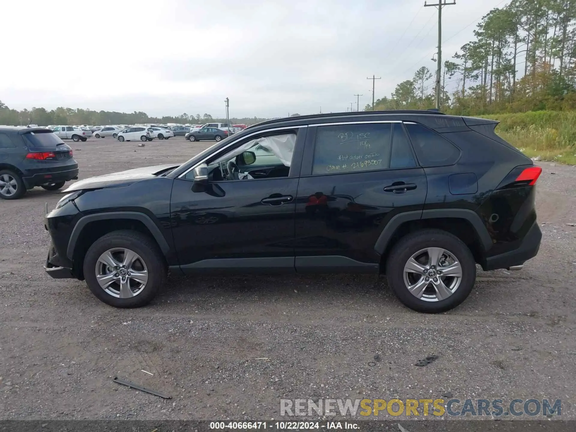 14 fotografías del automóvil dañado 2T3W1RFV7RW328264 TOYOTA RAV4 2024