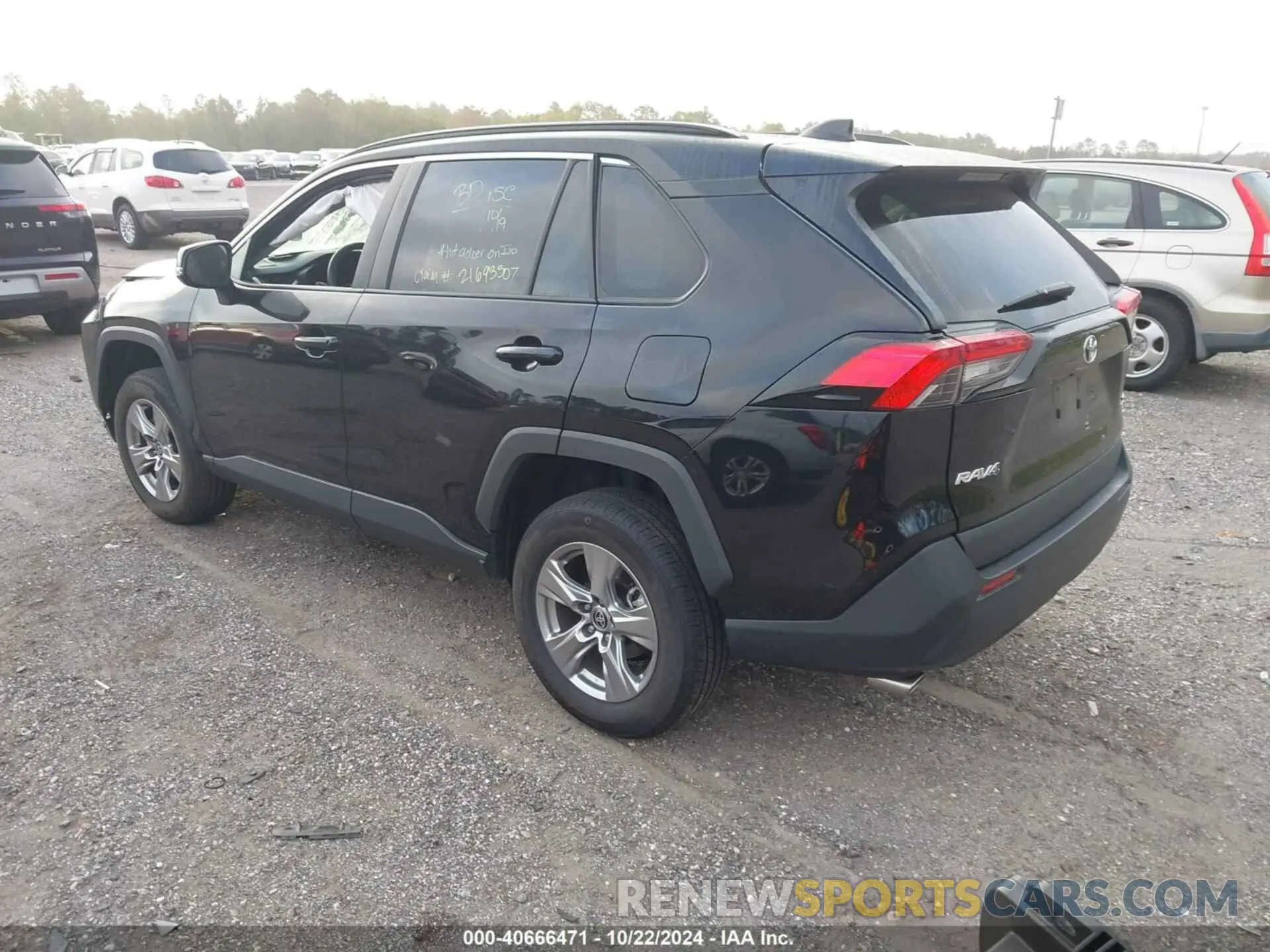3 fotografías del automóvil dañado 2T3W1RFV7RW328264 TOYOTA RAV4 2024