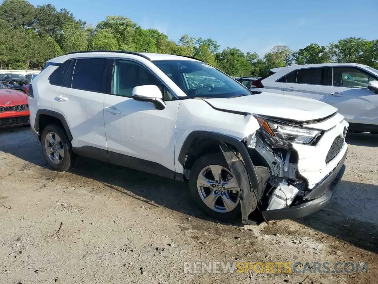 4 fotografías del automóvil dañado 2T3W1RFV7RW328801 TOYOTA RAV4 2024