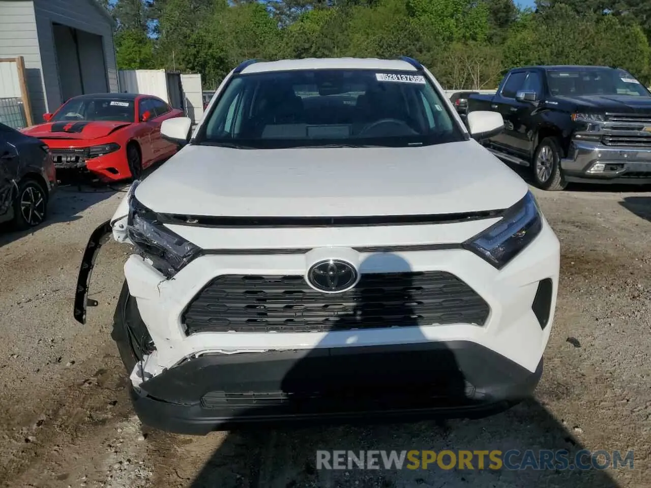 5 fotografías del automóvil dañado 2T3W1RFV7RW328801 TOYOTA RAV4 2024