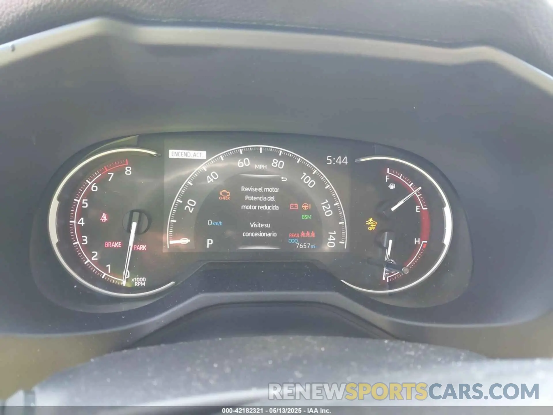 7 fotografías del automóvil dañado 2T3W1RFV7RW359241 TOYOTA RAV4 2024