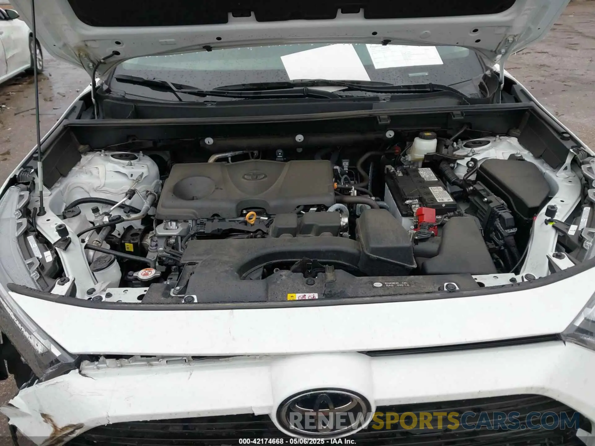 10 fotografías del automóvil dañado 2T3W1RFV8RW301106 TOYOTA RAV4 2024