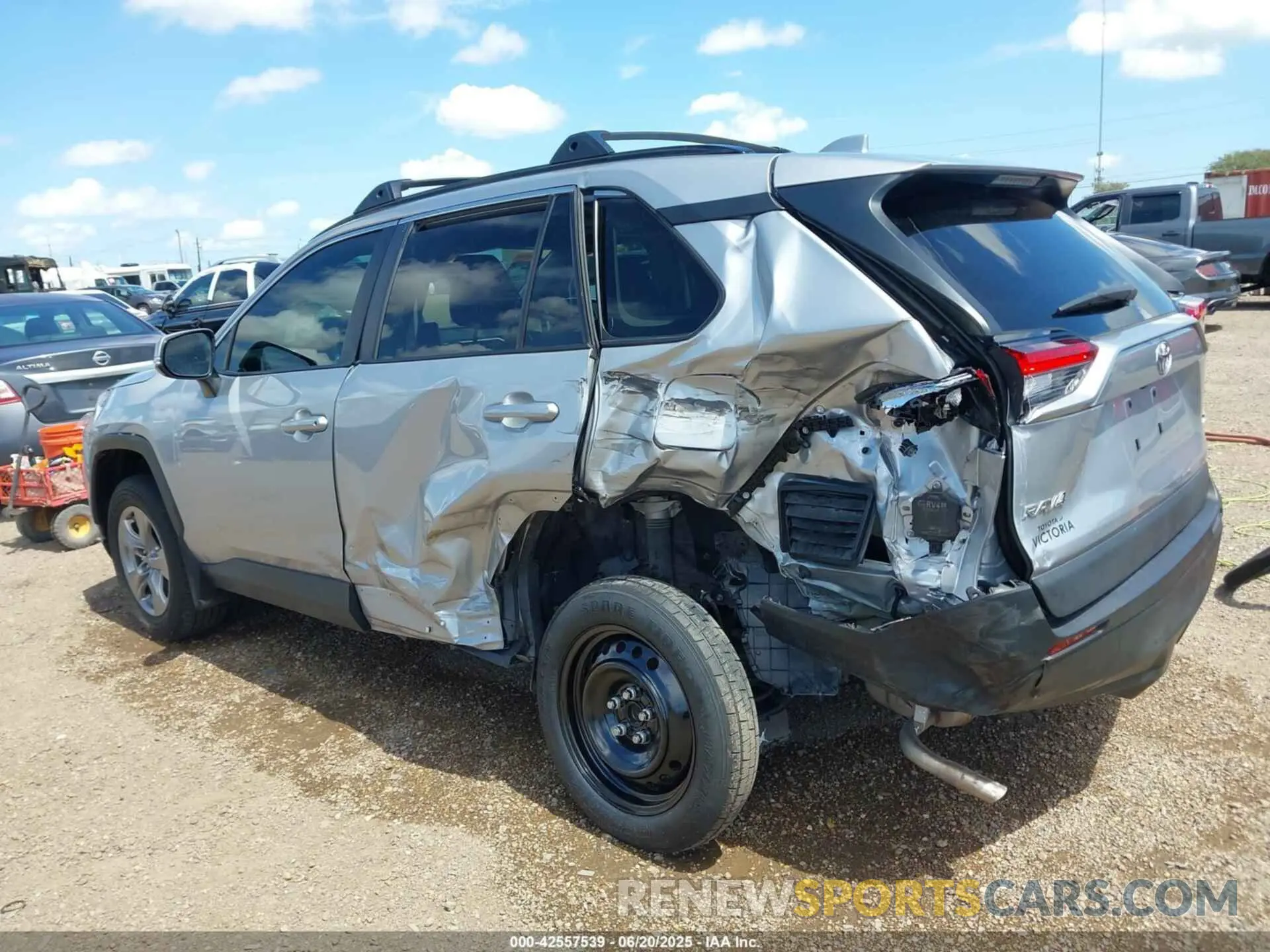 6 fotografías del automóvil dañado 2T3W1RFV8RW316415 TOYOTA RAV4 2024