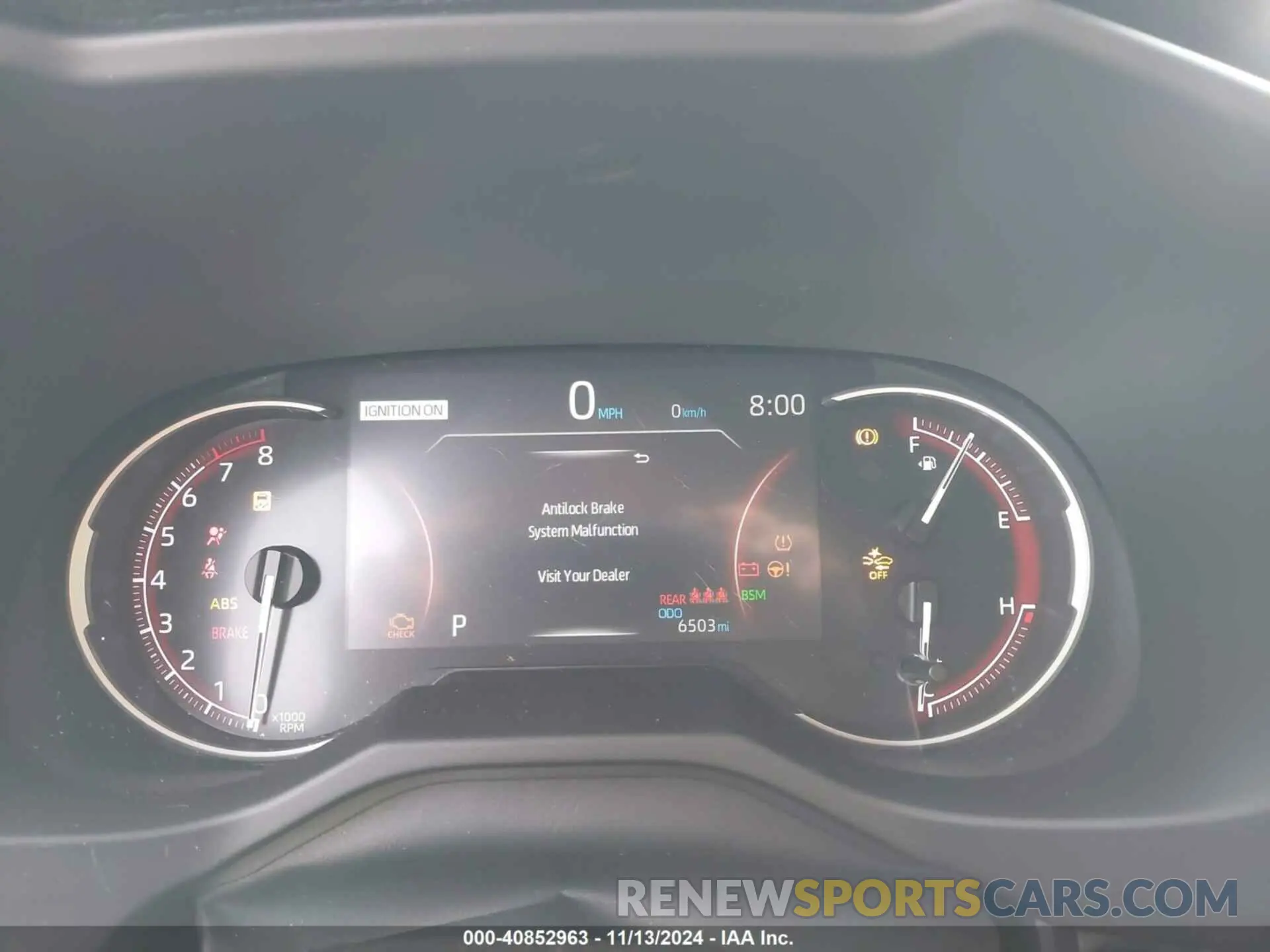 7 fotografías del automóvil dañado 2T3W1RFV8RW340682 TOYOTA RAV4 2024