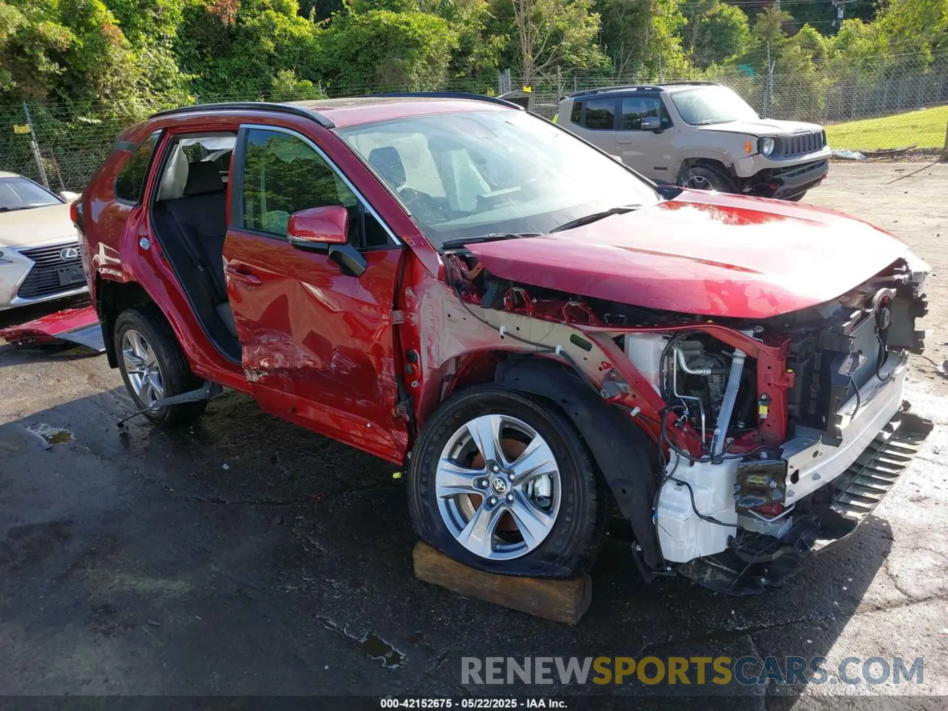 1 fotografías del automóvil dañado 2T3W1RFV8RW363315 TOYOTA RAV4 2024