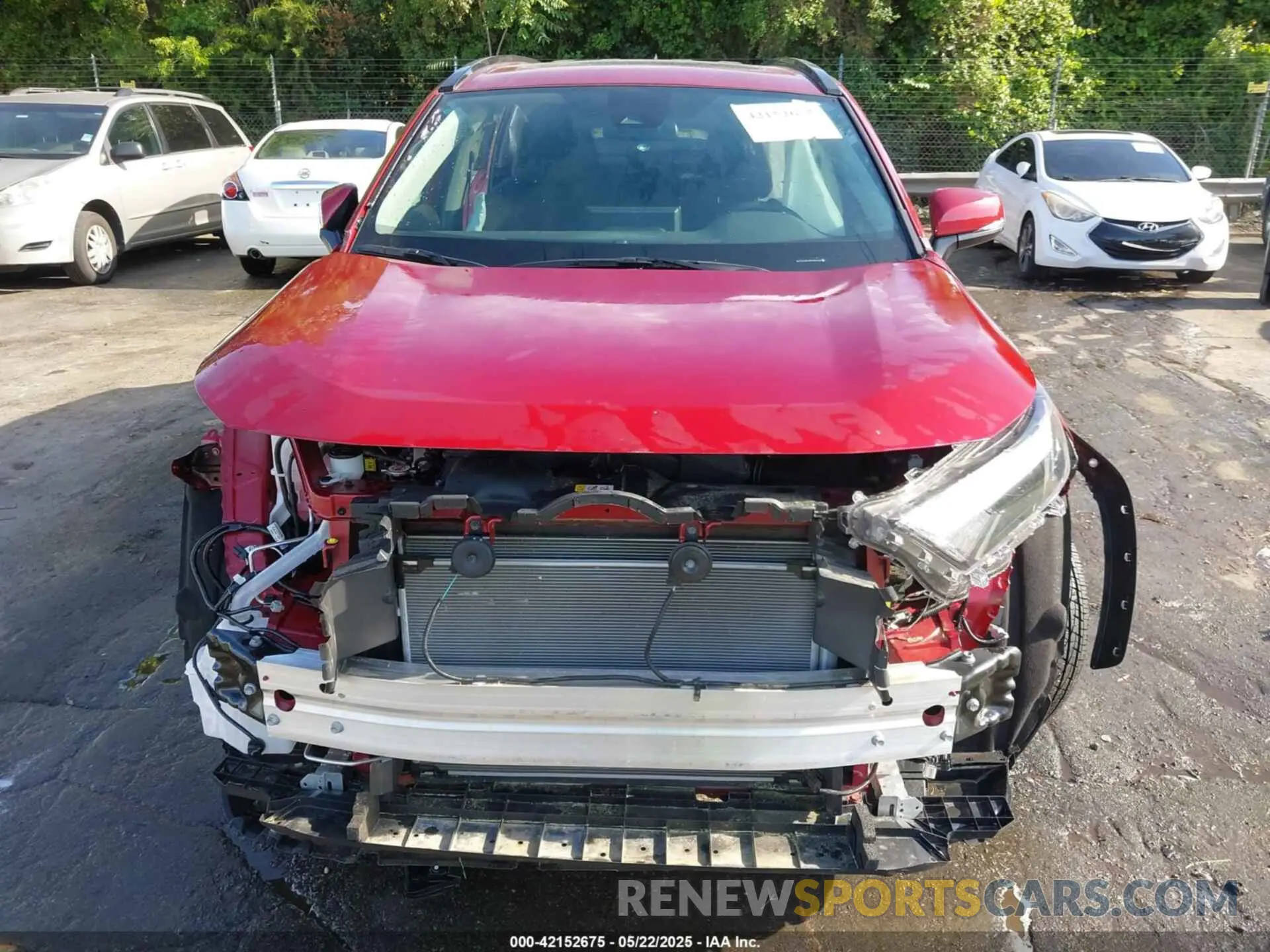 13 fotografías del automóvil dañado 2T3W1RFV8RW363315 TOYOTA RAV4 2024