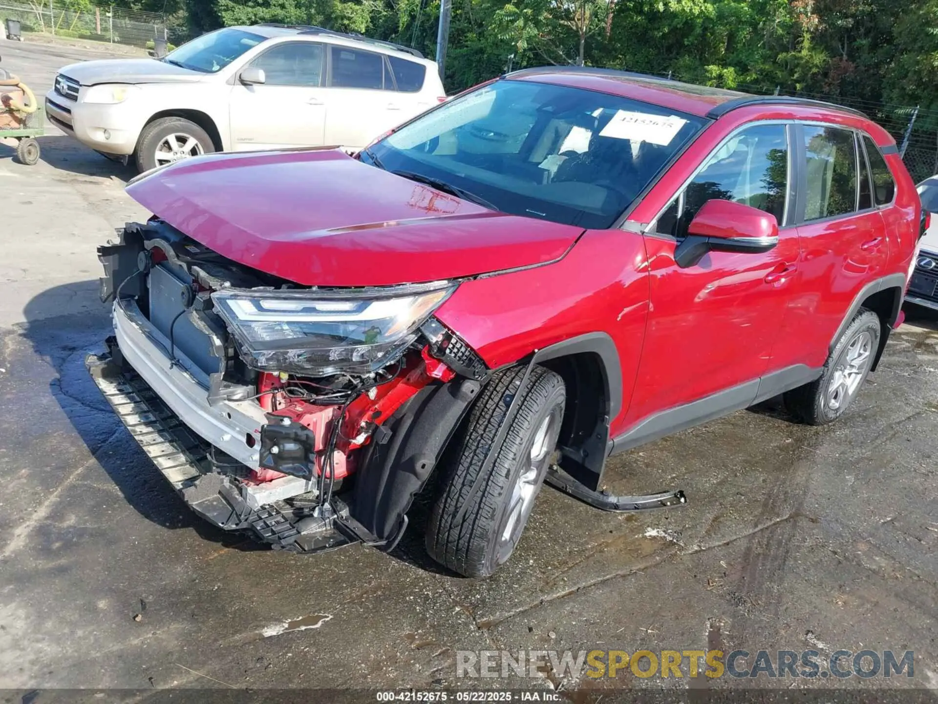 2 fotografías del automóvil dañado 2T3W1RFV8RW363315 TOYOTA RAV4 2024