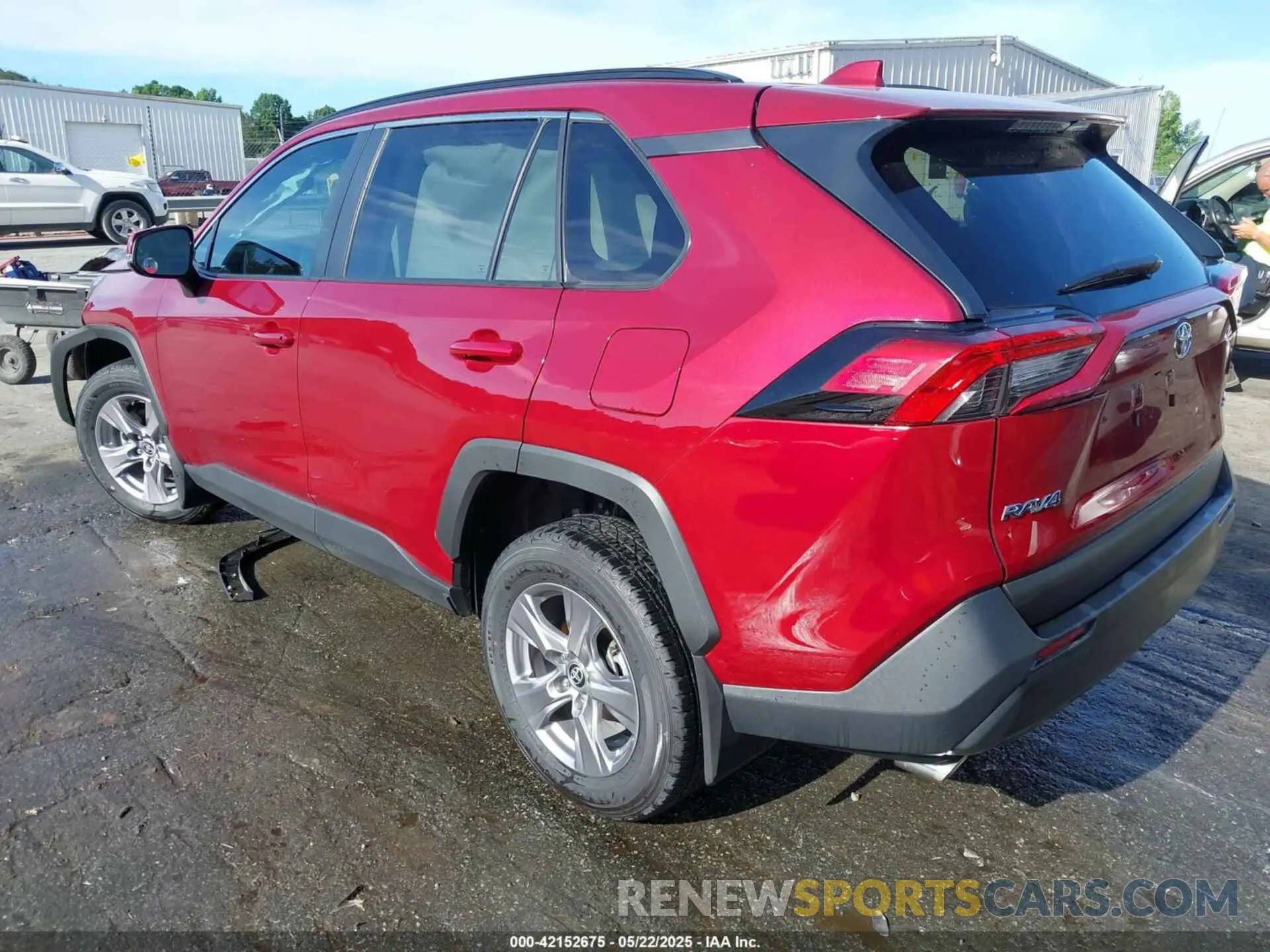 3 fotografías del automóvil dañado 2T3W1RFV8RW363315 TOYOTA RAV4 2024