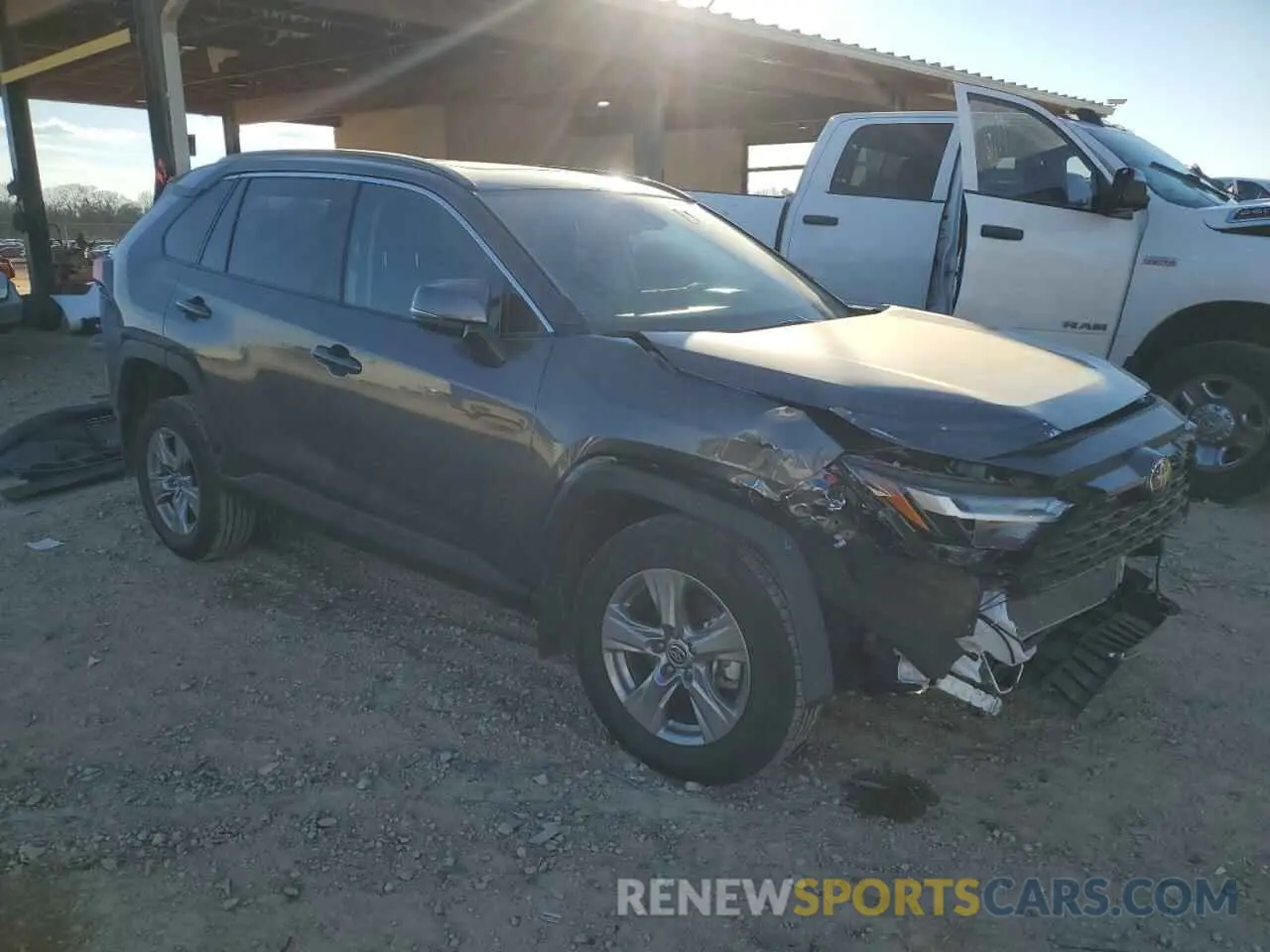 4 fotografías del automóvil dañado 2T3W1RFV9RC278212 TOYOTA RAV4 2024