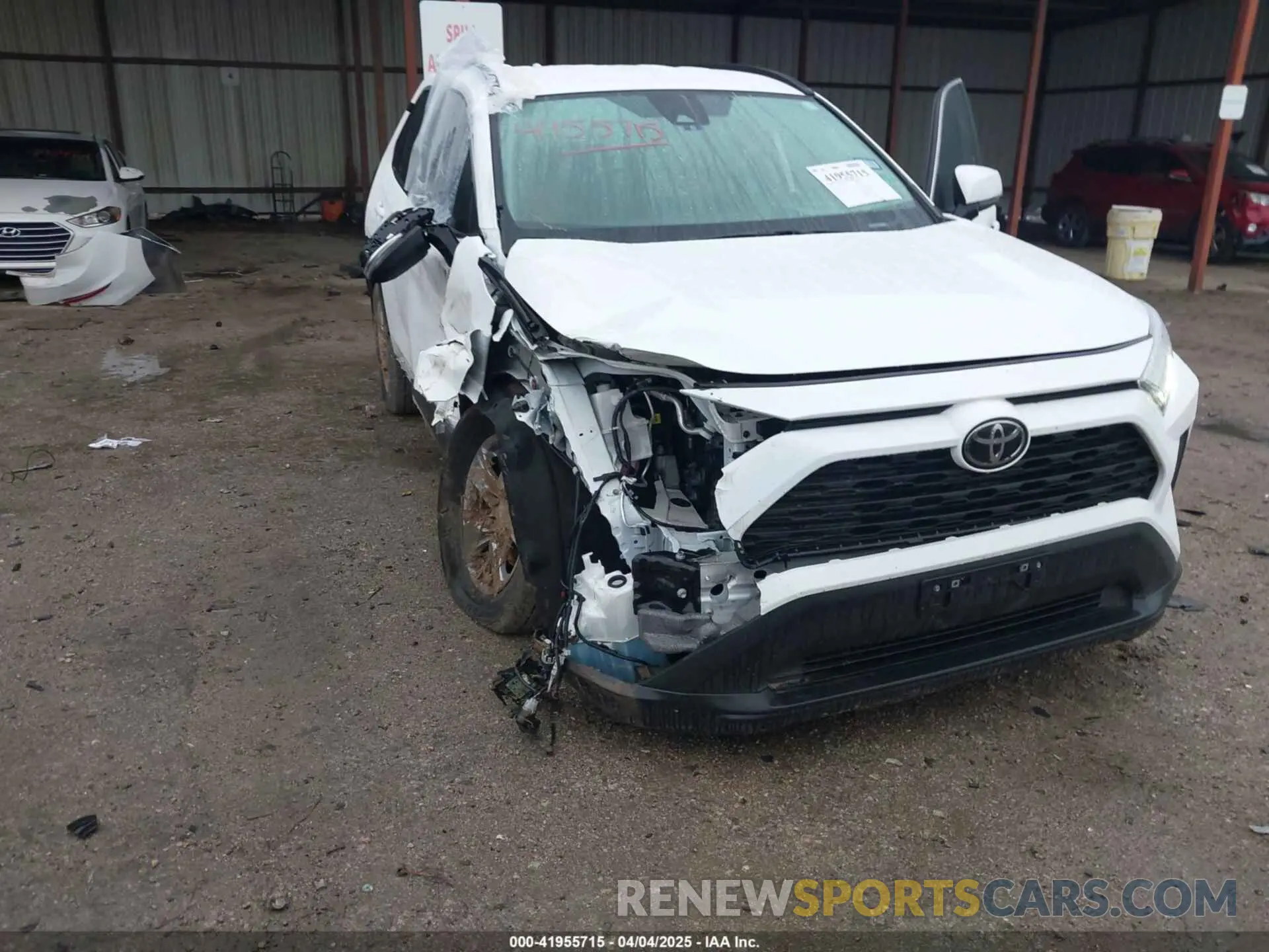 6 fotografías del automóvil dañado 2T3W1RFV9RC298637 TOYOTA RAV4 2024