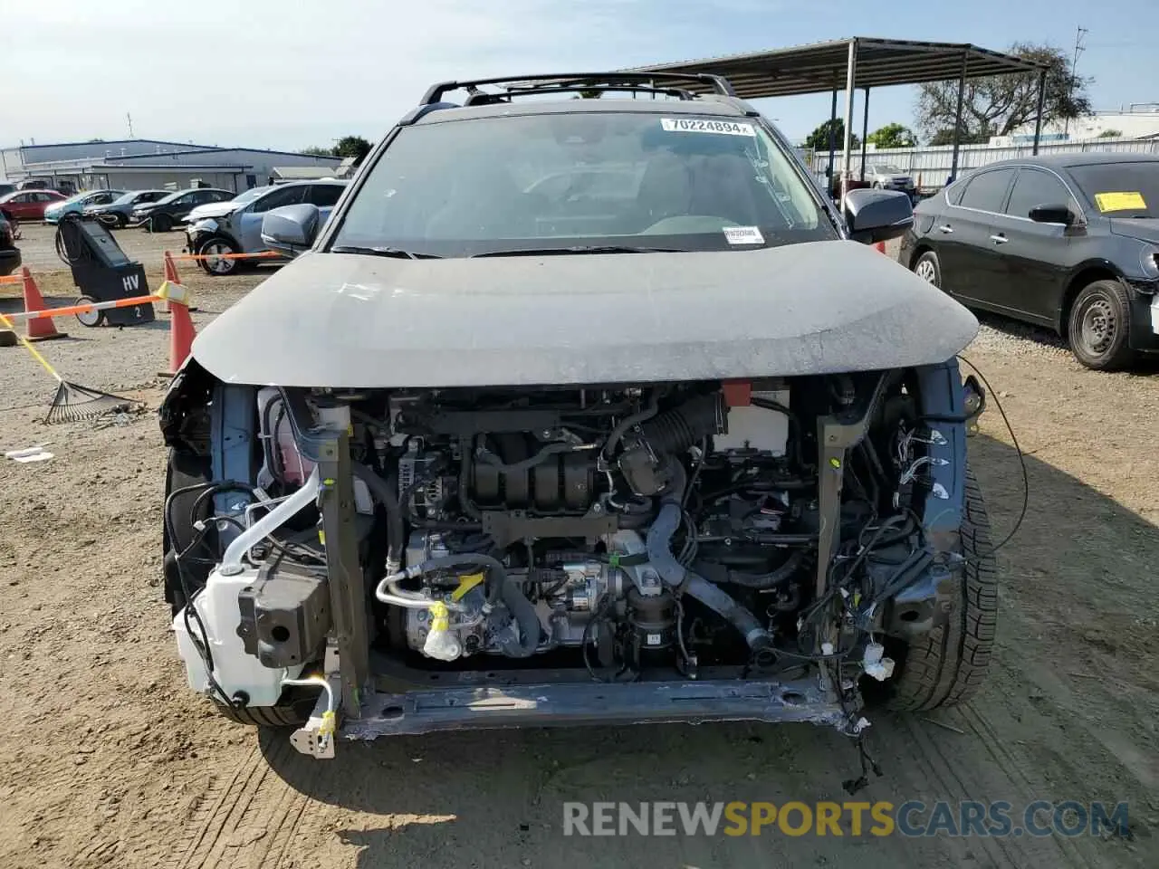 5 fotografías del automóvil dañado 2T3W1RFV9RW322689 TOYOTA RAV4 2024