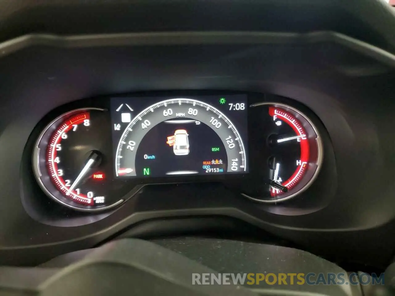 9 fotografías del automóvil dañado 2T3W1RFVXRC287663 TOYOTA RAV4 2024