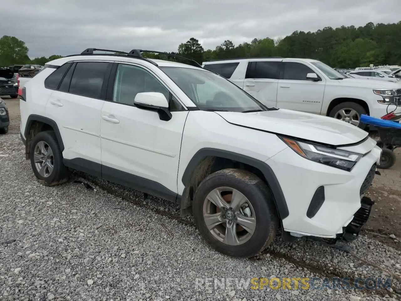4 fotografías del automóvil dañado 2T3W1RFVXRC298050 TOYOTA RAV4 2024