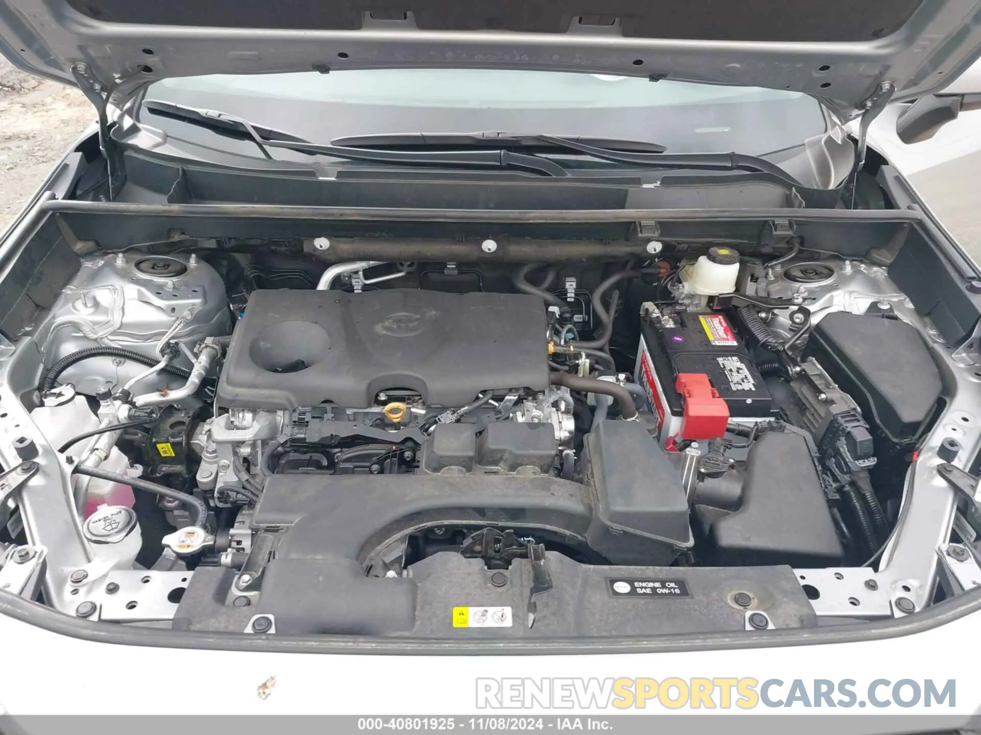 10 fotografías del automóvil dañado 2T3W1RFVXRW325374 TOYOTA RAV4 2024
