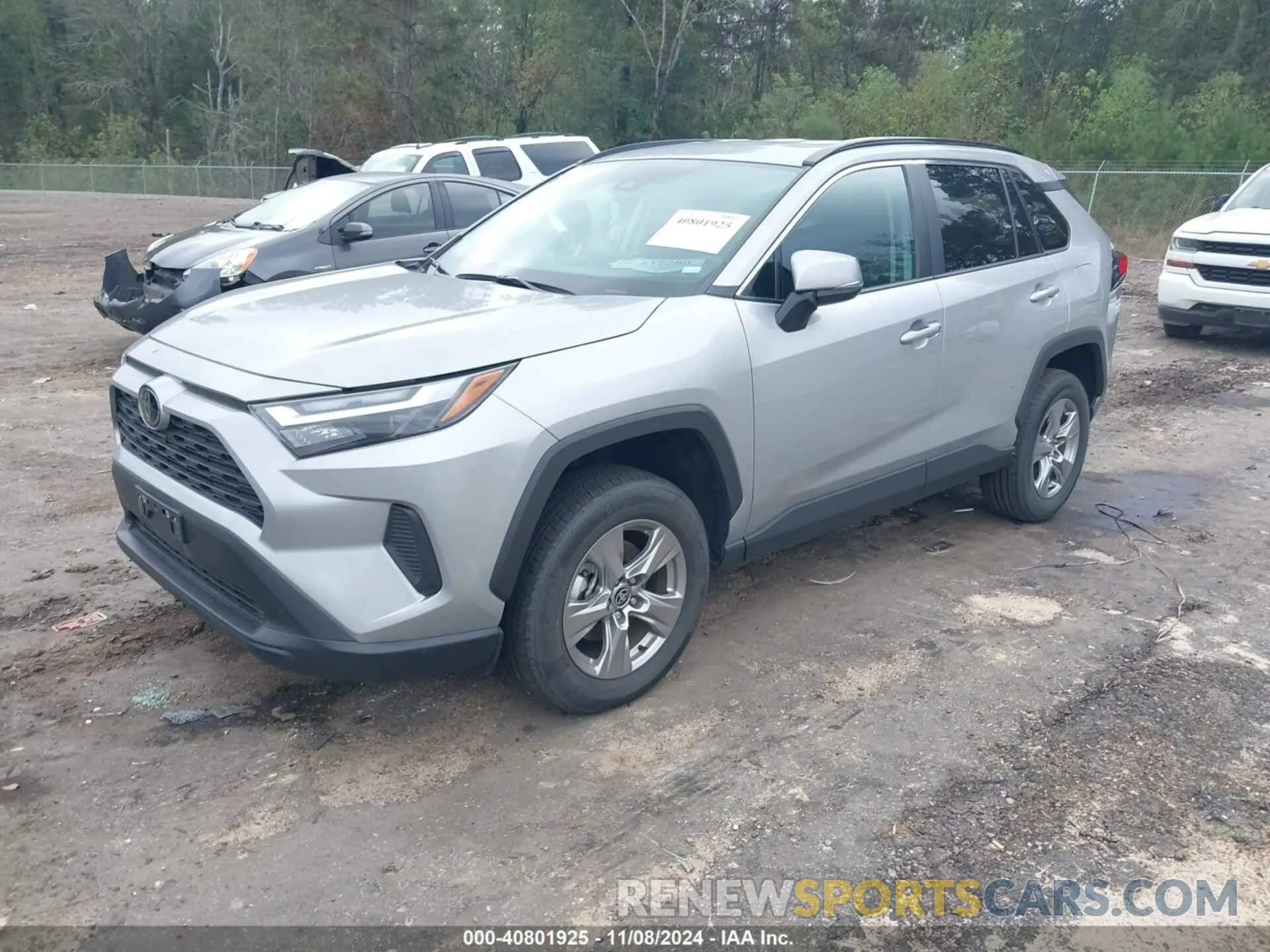 2 fotografías del automóvil dañado 2T3W1RFVXRW325374 TOYOTA RAV4 2024