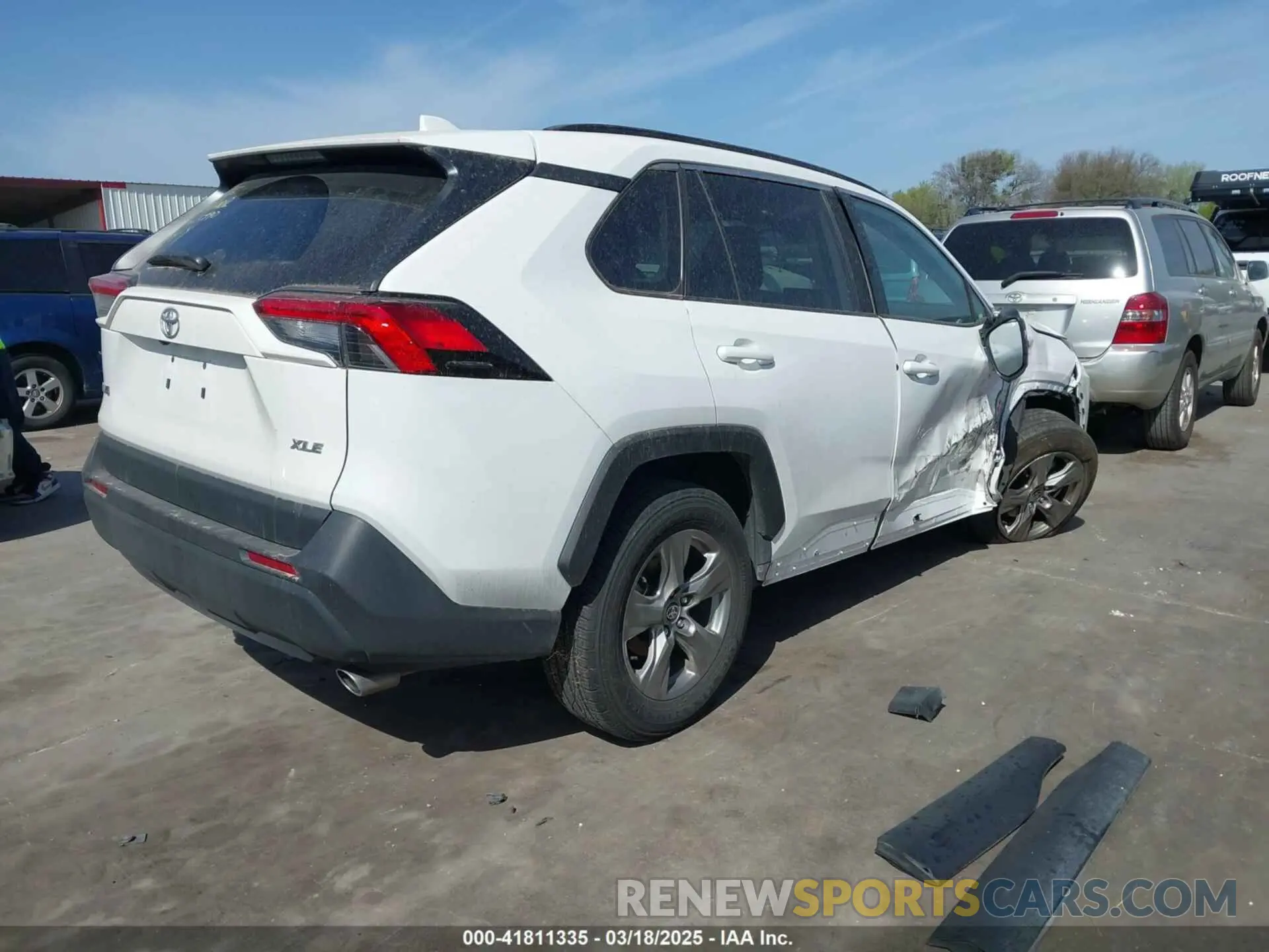 4 fotografías del automóvil dañado 2T3W1RFVXRW325990 TOYOTA RAV4 2024