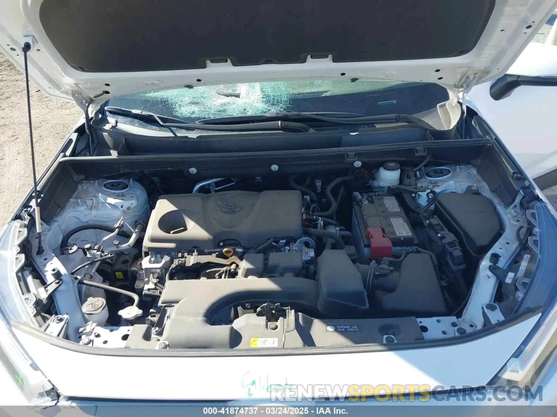 10 fotografías del automóvil dañado 2T3W1RFVXRW332017 TOYOTA RAV4 2024