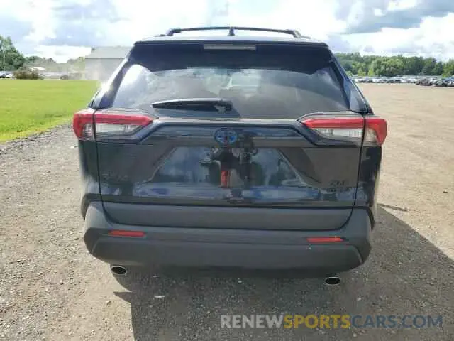 6 fotografías del automóvil dañado 4T3B6RFV6RU156972 TOYOTA RAV4 2024