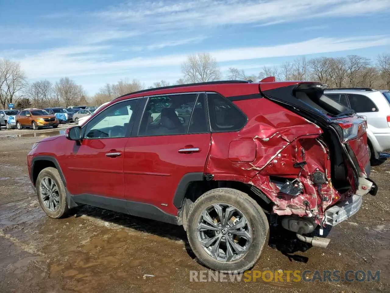 2 fotografías del automóvil dañado 4T3D6RFV0RU173744 TOYOTA RAV4 2024