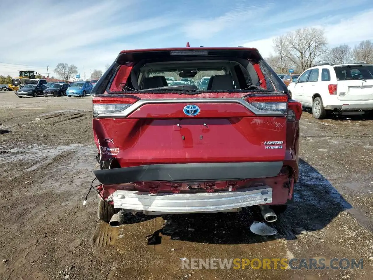 6 fotografías del automóvil dañado 4T3D6RFV0RU173744 TOYOTA RAV4 2024