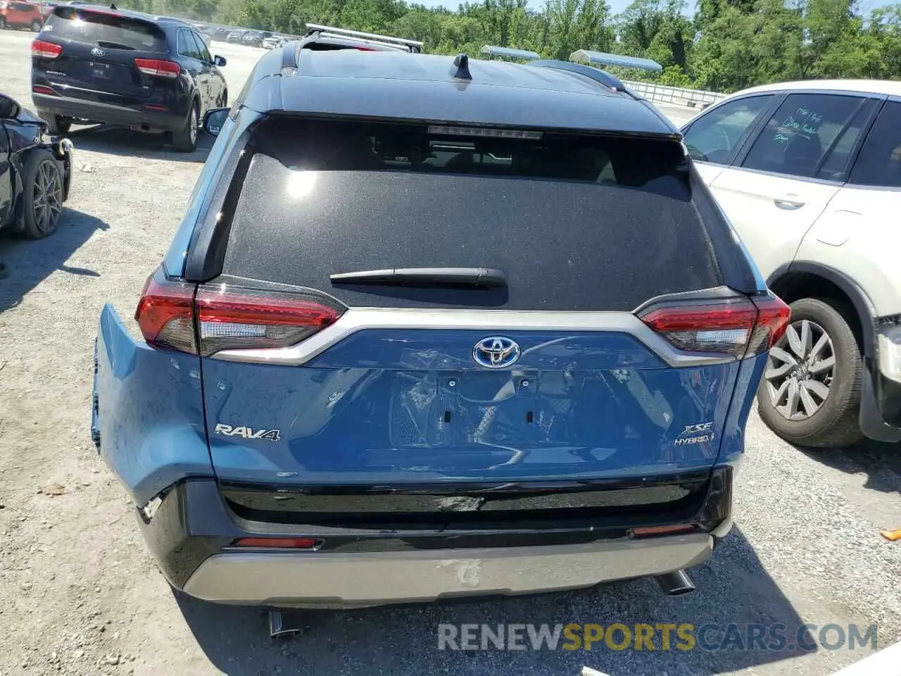 6 fotografías del automóvil dañado 4T3E6RFV2RU154181 TOYOTA RAV4 2024