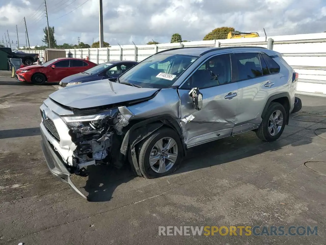 1 fotografías del automóvil dañado 4T3LWRFV0RU148547 TOYOTA RAV4 2024