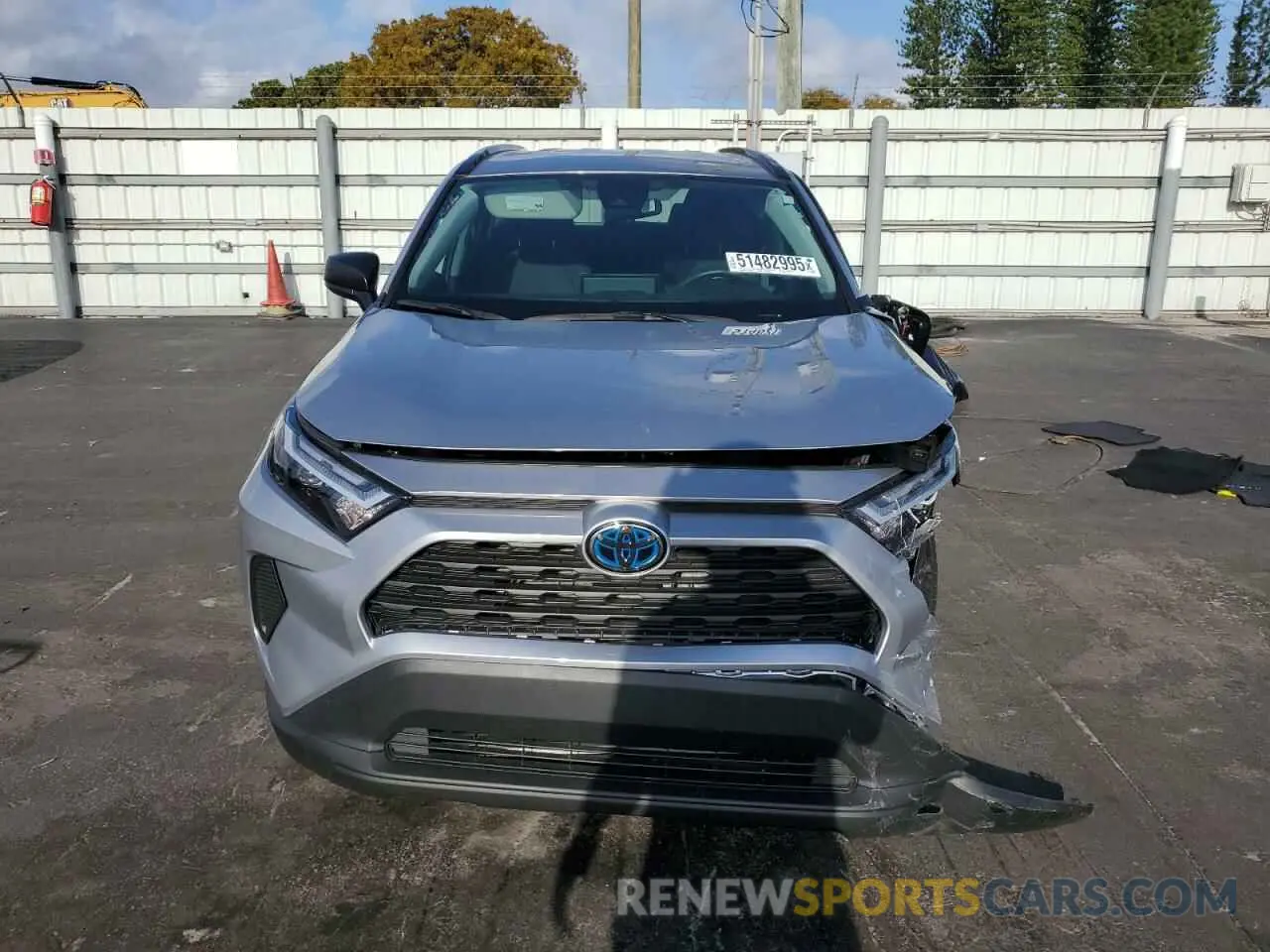 5 fotografías del automóvil dañado 4T3LWRFV0RU148547 TOYOTA RAV4 2024
