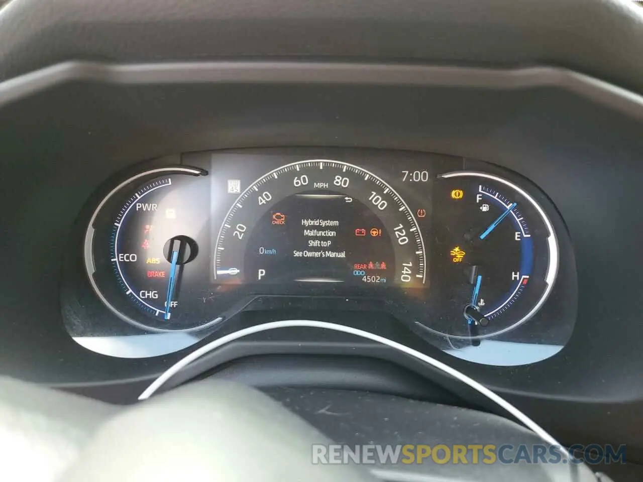 9 fotografías del automóvil dañado 4T3LWRFV0RU148547 TOYOTA RAV4 2024