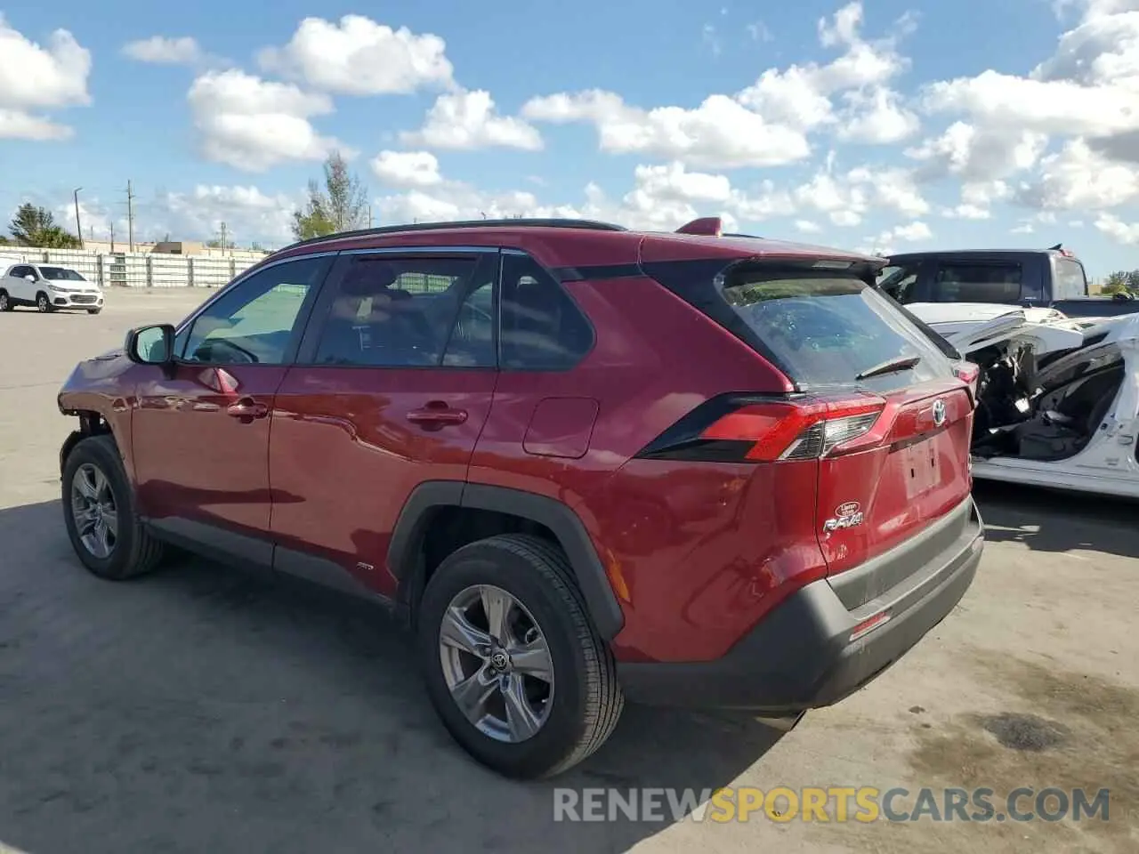 2 fotografías del automóvil dañado 4T3LWRFV1RU128999 TOYOTA RAV4 2024