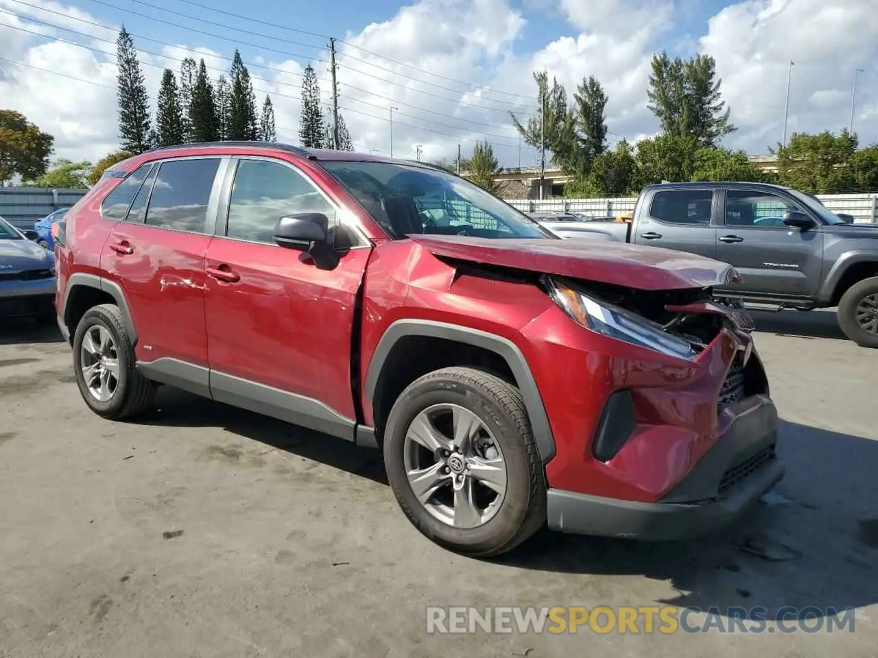 4 fotografías del automóvil dañado 4T3LWRFV1RU128999 TOYOTA RAV4 2024