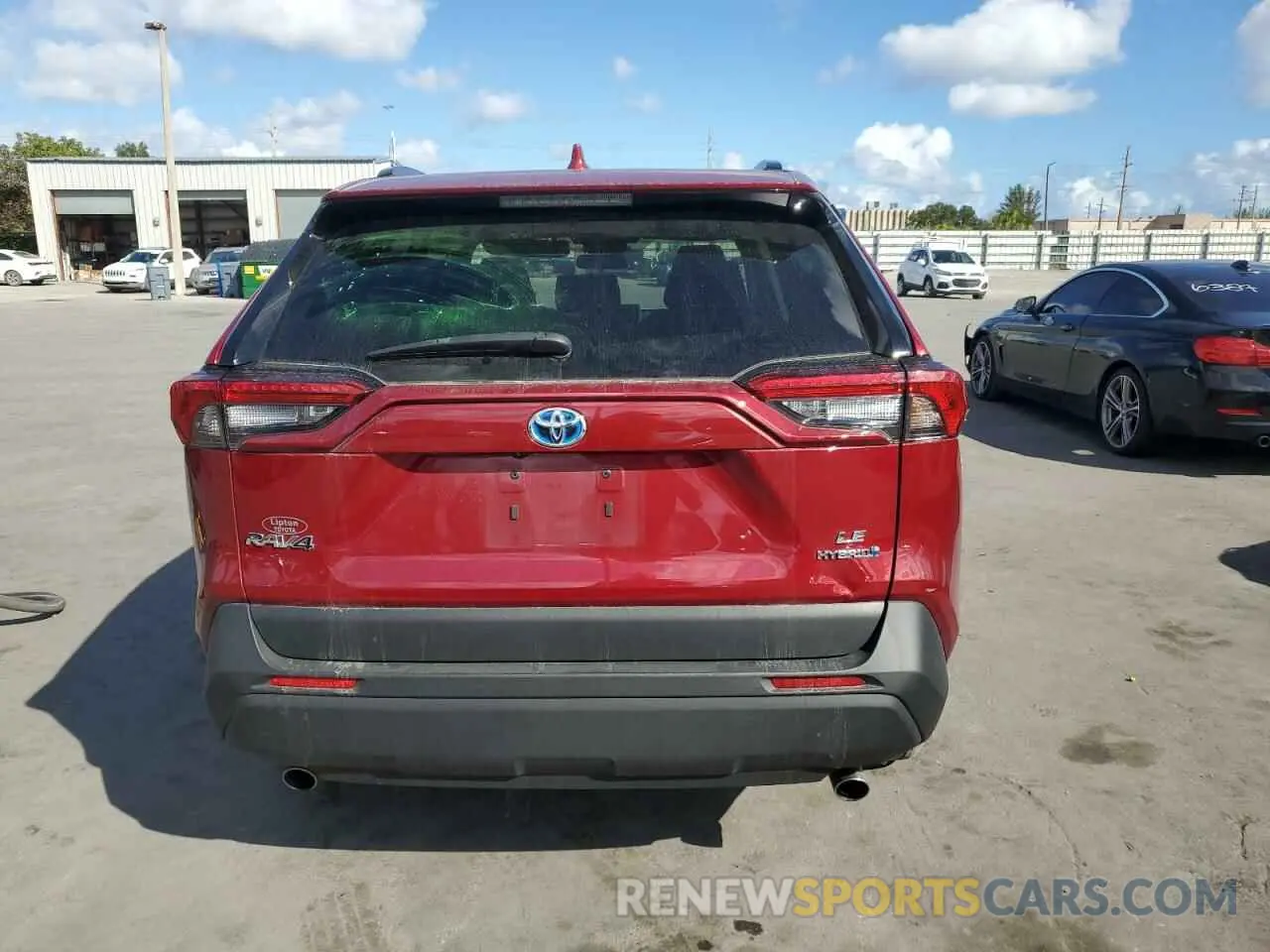 6 fotografías del automóvil dañado 4T3LWRFV1RU128999 TOYOTA RAV4 2024