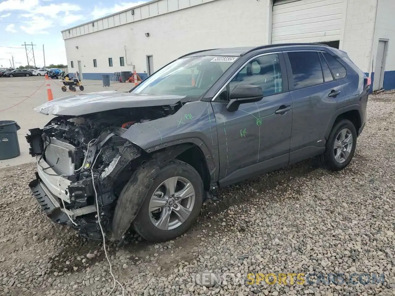 1 fotografías del automóvil dañado 4T3LWRFV4RU160992 TOYOTA RAV4 2024