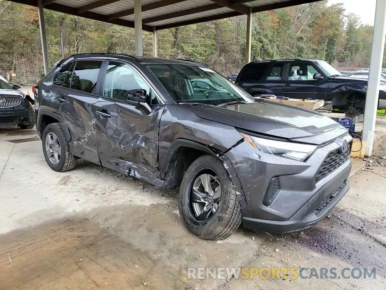 4 fotografías del automóvil dañado 4T3LWRFV5RU130397 TOYOTA RAV4 2024