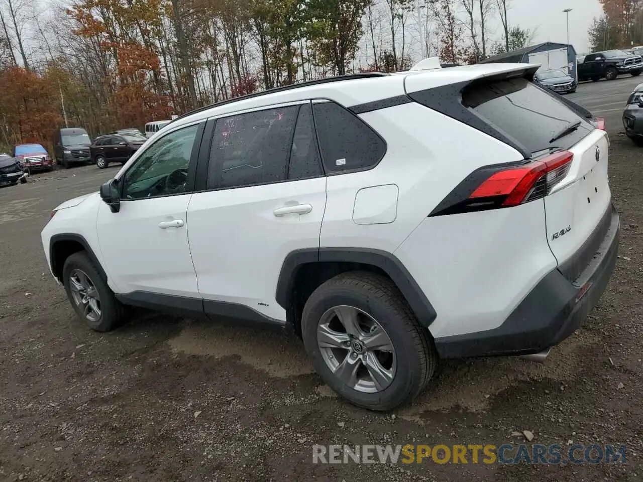 2 fotografías del automóvil dañado 4T3LWRFV5RU148219 TOYOTA RAV4 2024