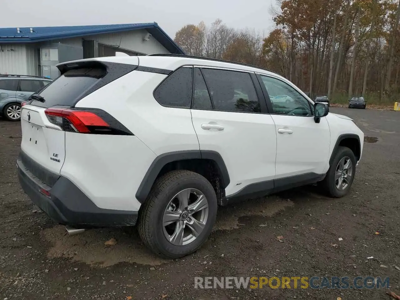 3 fotografías del automóvil dañado 4T3LWRFV5RU148219 TOYOTA RAV4 2024
