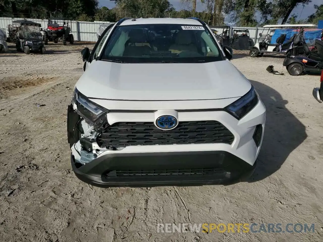 5 fotografías del automóvil dañado 4T3LWRFV6RU118971 TOYOTA RAV4 2024