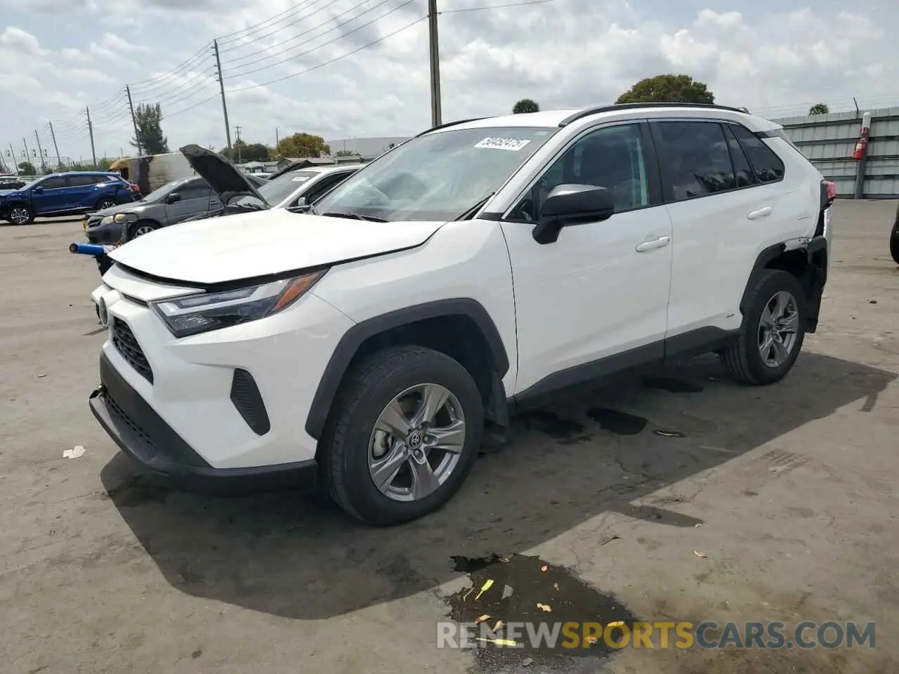 1 fotografías del automóvil dañado 4T3LWRFV7RU128599 TOYOTA RAV4 2024