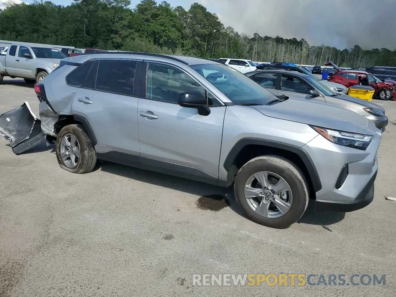 4 fotografías del automóvil dañado 4T3LWRFV8RU122438 TOYOTA RAV4 2024