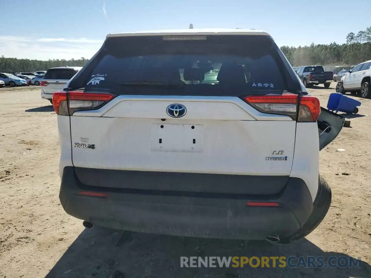 6 fotografías del automóvil dañado 4T3LWRFV9RU113098 TOYOTA RAV4 2024