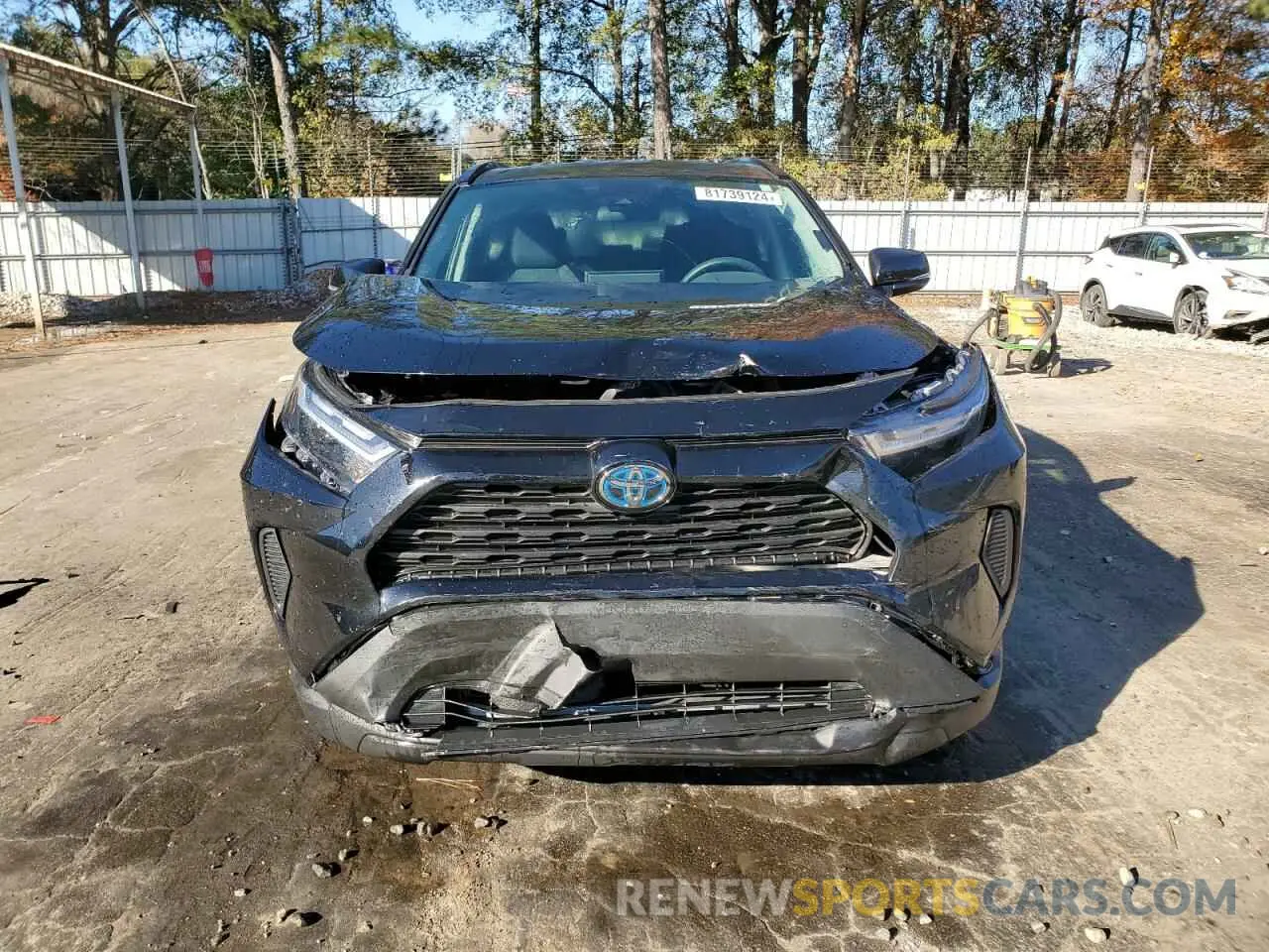 5 fotografías del automóvil dañado 4T3MWRFV7RU123648 TOYOTA RAV4 2024