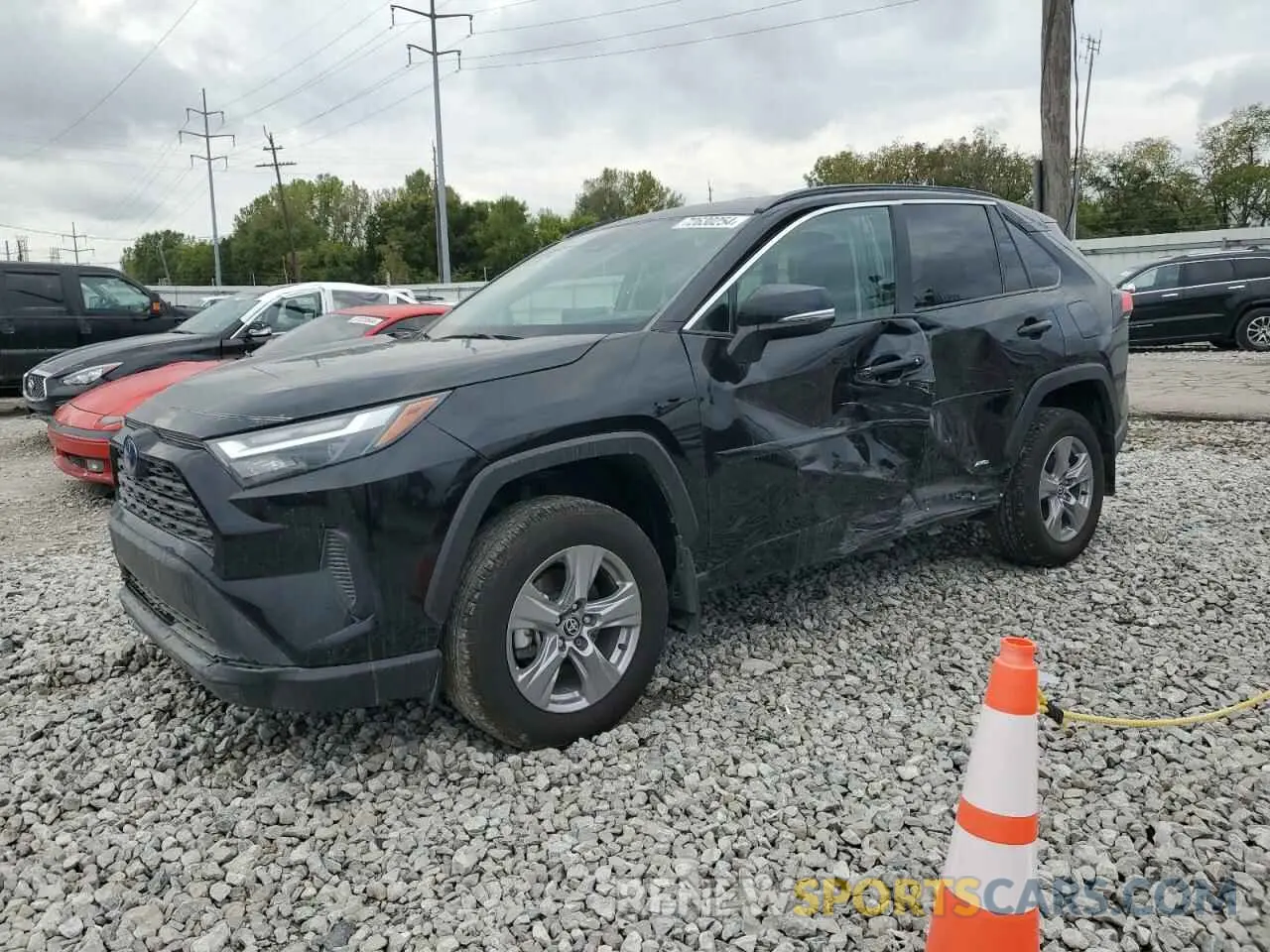 1 fotografías del automóvil dañado 4T3RWRFV1RU124588 TOYOTA RAV4 2024