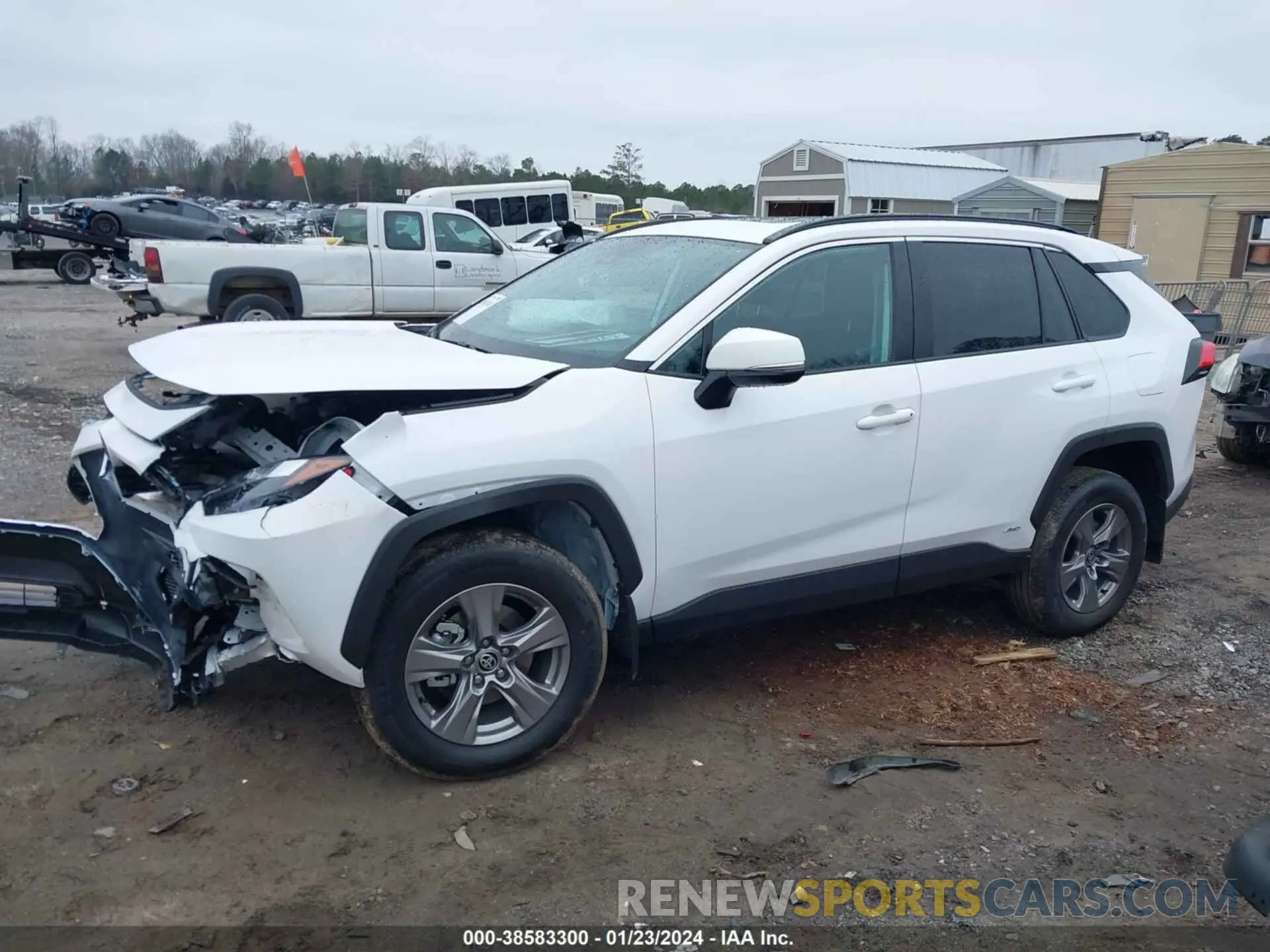 14 fotografías del automóvil dañado 4T3RWRFV6RU113375 TOYOTA RAV4 2024