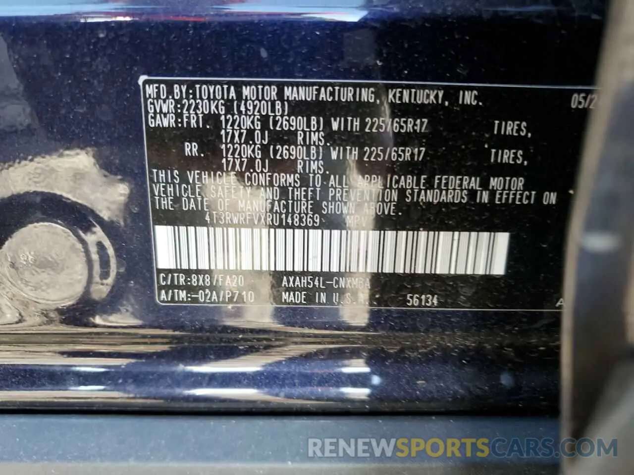 13 fotografías del automóvil dañado 4T3RWRFVXRU148369 TOYOTA RAV4 2024