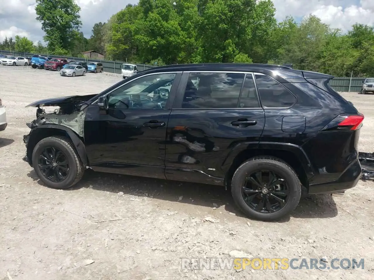 2 fotografías del automóvil dañado 4T3T6RFV5RU170060 TOYOTA RAV4 2024