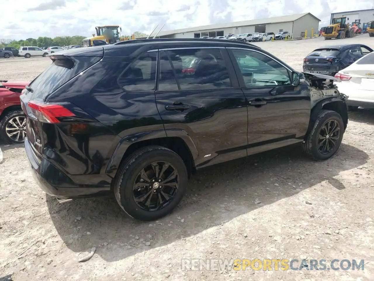 3 fotografías del automóvil dañado 4T3T6RFV5RU170060 TOYOTA RAV4 2024