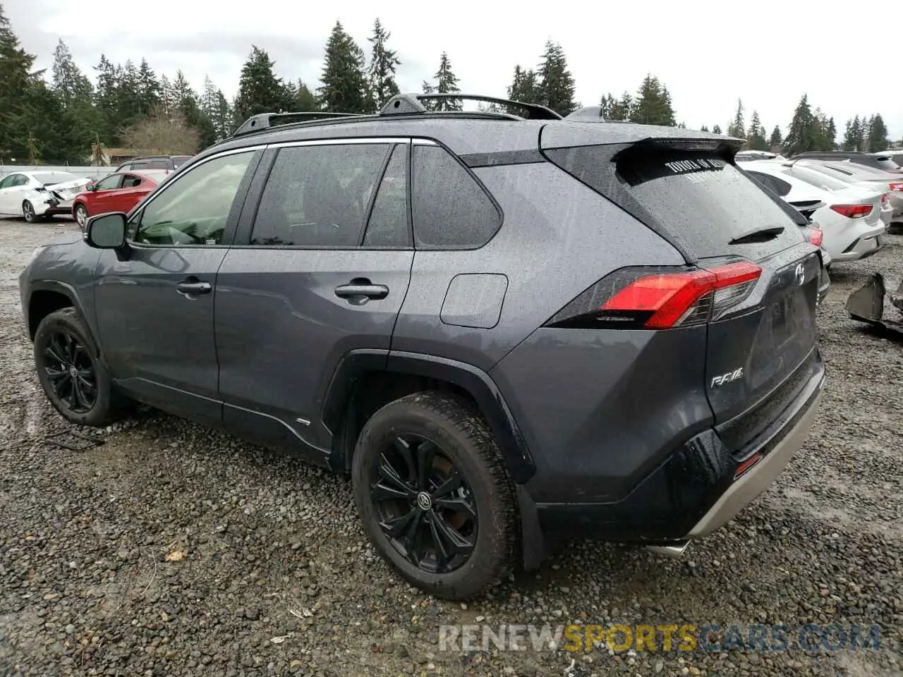 2 fotografías del automóvil dañado JTM16RFV6RD136794 TOYOTA RAV4 2024