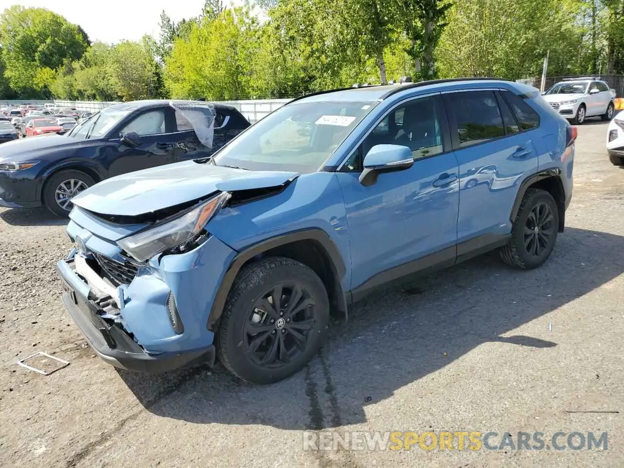 1 fotografías del automóvil dañado JTM16RFV6RD147620 TOYOTA RAV4 2024