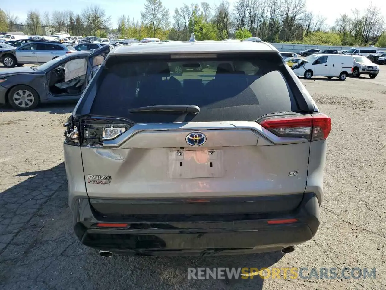 6 fotografías del automóvil dañado JTMAB3FV5RD194632 TOYOTA RAV4 2024