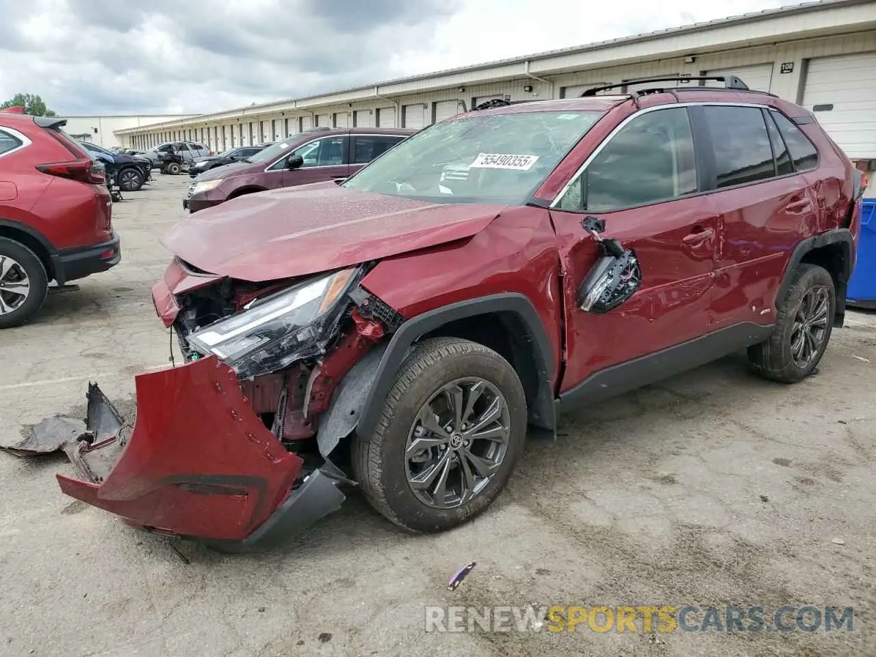 1 fotografías del automóvil dañado JTMB6RFV1RD139767 TOYOTA RAV4 2024